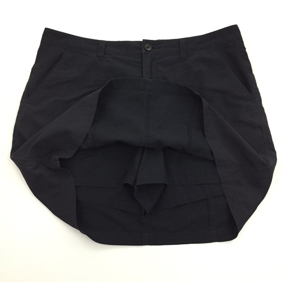 PATAGONIA Black Zip Pockets Active Wear Skorts - Picture 7 of 13